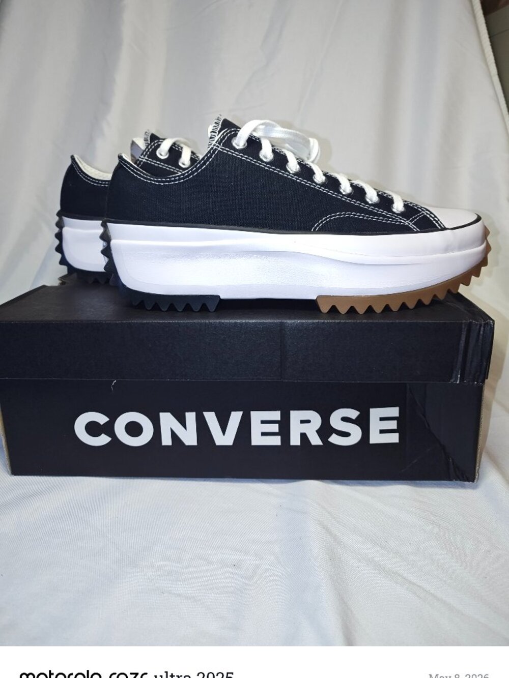 Converse Run Star Hike O/X Platforms Very Cool  M8.5/W11  Priced Right!